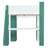 Full Loft Bed With Built-In Desk&Bookshelf-638038628