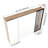 Bathroom Mirror Cabinet with Storage Combination