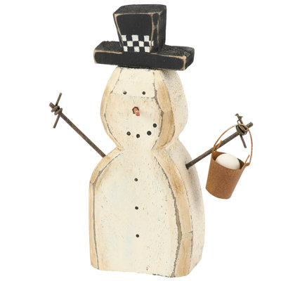  Bucket Snowman Chunky Sitter