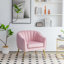 Fauteuil d'appoint avec repose-pieds-446476391