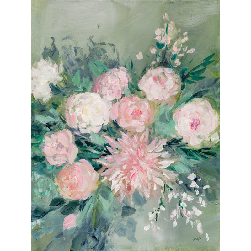 Rendez-vous romantiques floraux II, H 16 po x l 12 po