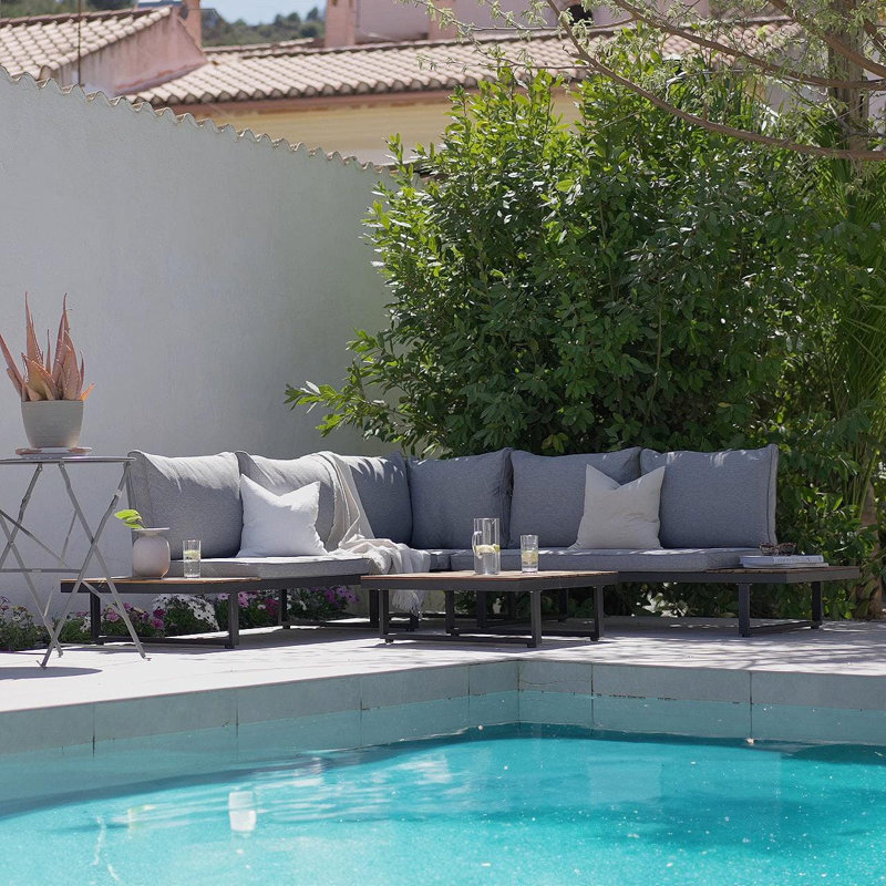 Rechard Garden Corner Sofa Set