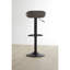 Linndale Swivel Upholstered Adjustable Height Counter Stool with Metal Frame-1984806492