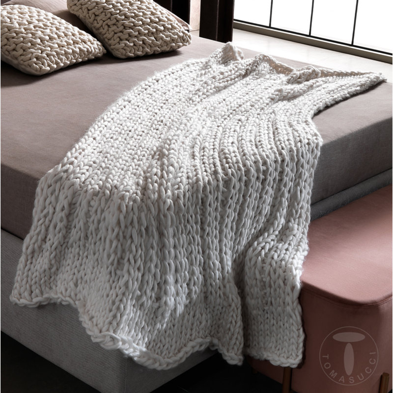 Knitted Throw Blanket