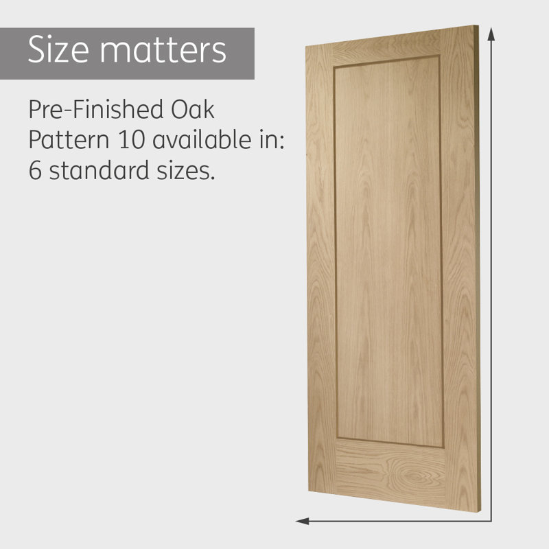 Internal Oak Pattern 10, 1981mm H x 686mm W x 35mm D