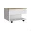 Table basse à plateau relevable Mercuri, roulettes