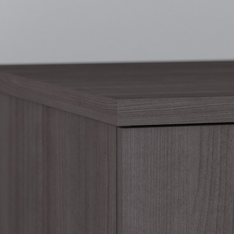 Magomed 3 Piece Computer Desk Office Set, Storm Gray