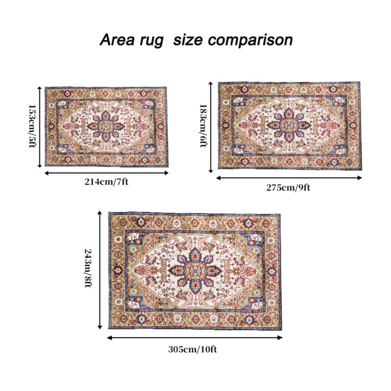 Bohemia Rug, Rectangle 5' x 7'