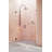Illume 48.25 in. x 78 in. Fully Frameless Wall Hinge Shower Door-48168918
