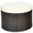 75.5'' Polyethylene (PE) Wicker Outdoor Patio Daybed