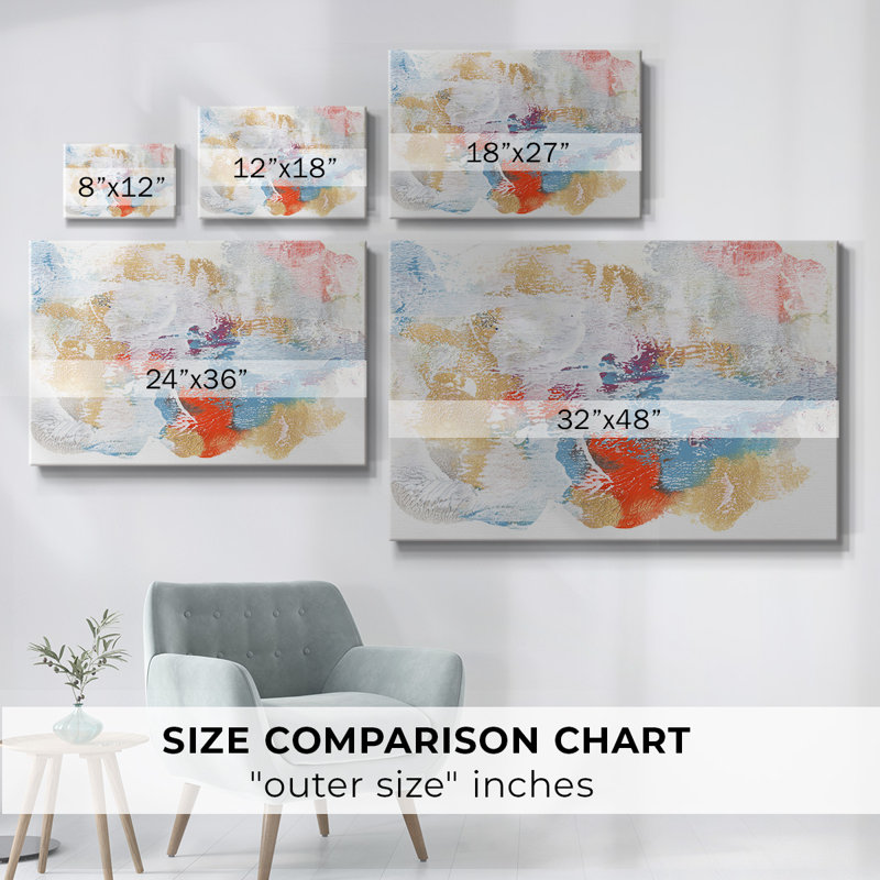 Toile tendue Whitewash Sunset II-Gallery, H 18 po x l 27 po