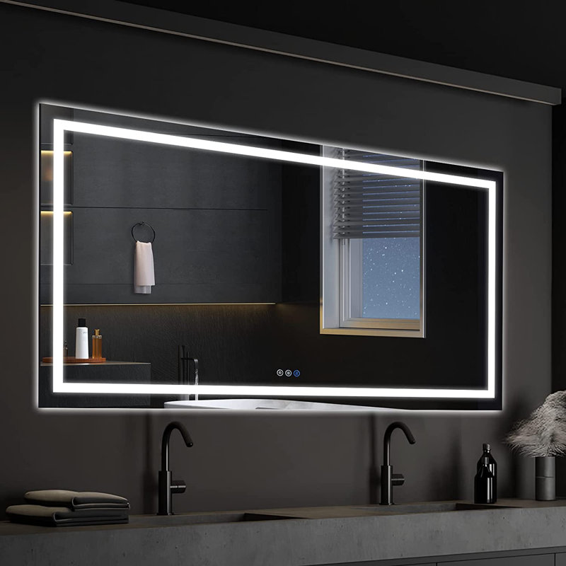 Flat Wall Mirror, 36" x 72"