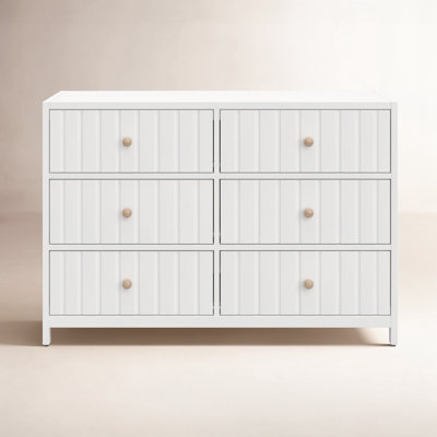 Teddi 6 Drawer Double Dresser