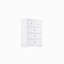 HAVANA PINE 5 DRAWER CHEST OF DRAWERS-107652254