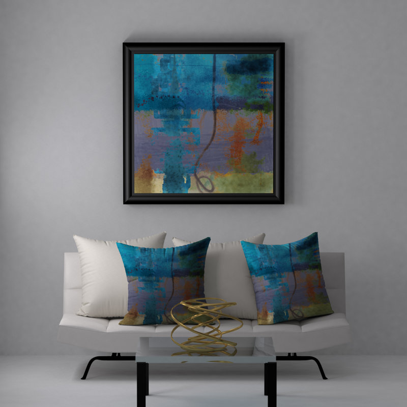  Housse et insert de coussin carré exclusif Bits, 20 po X 20 po