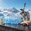 Concasseur de glace commercial, 4 pales à neige, 210 lb / h