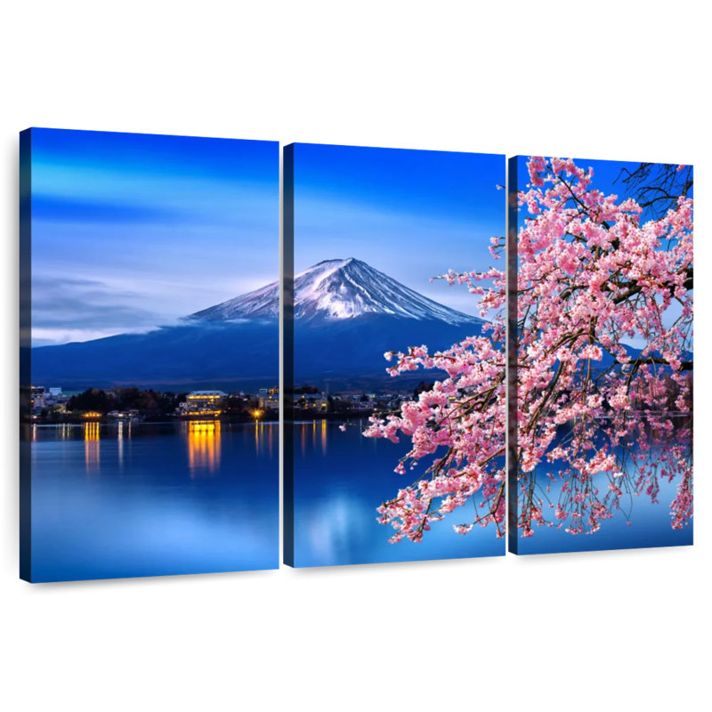 Alvord Sakura au printemps, H 24 po x l 38 po