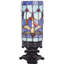 Petite petite lampe de table en verre coloré de style libellule Tiffany 4 po x 10 po-561357177