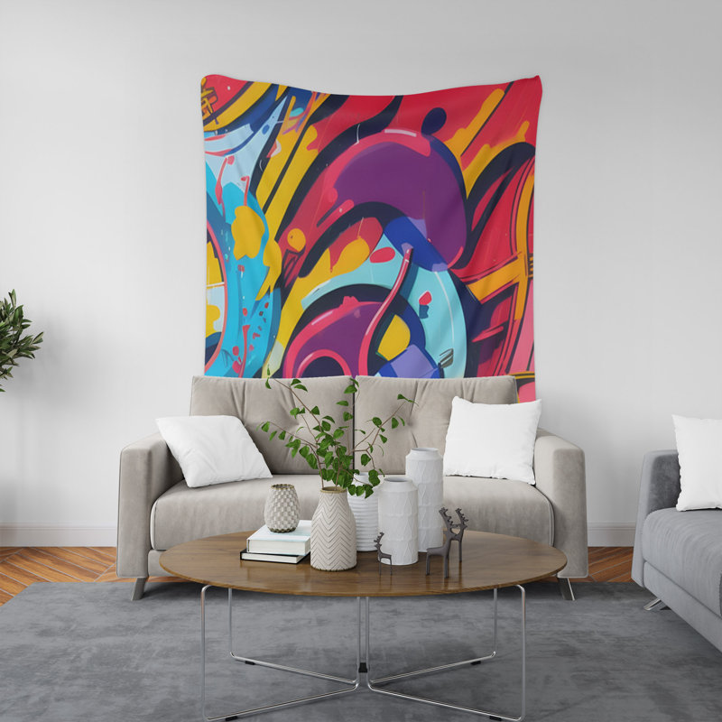 Tapisserie murale, H 60 po x l 51 po
