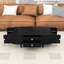 Table basse moderne avec tiroirs, tablettes cachées-2140790895