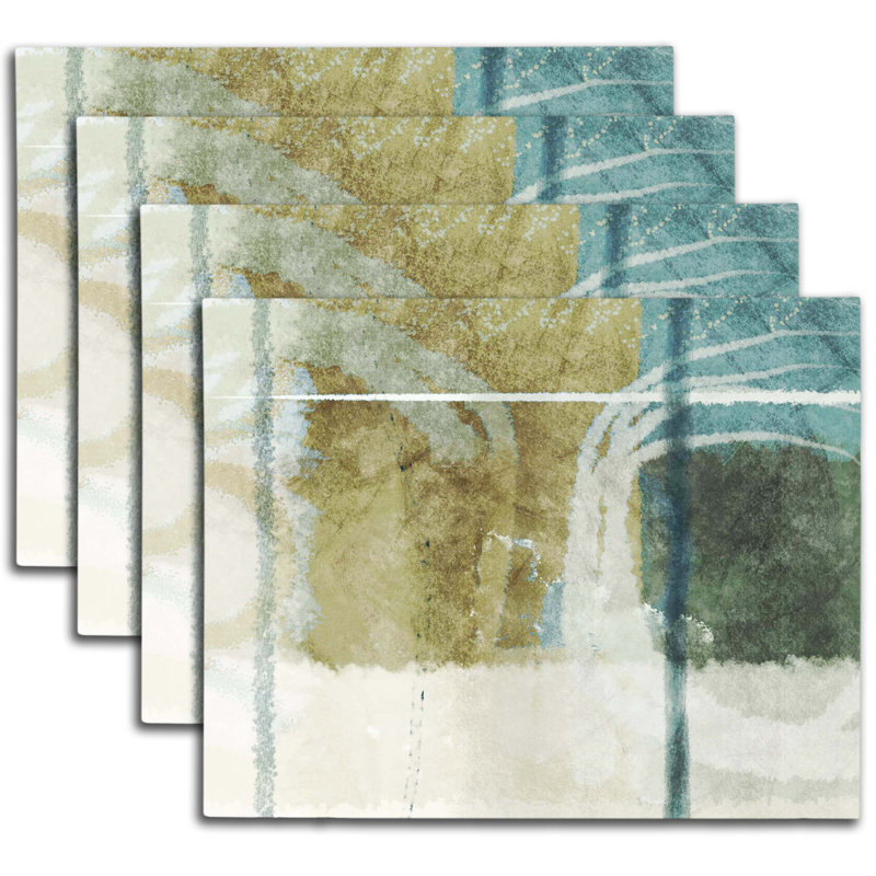 Napperon abstrait en polyester