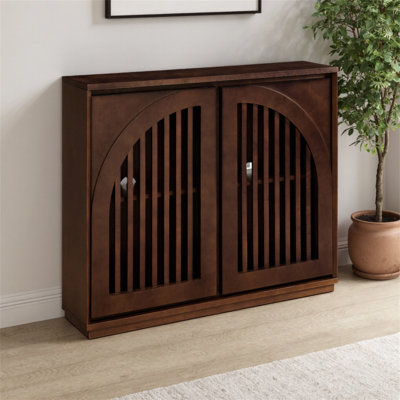 Modern Recessed Sideboard With Two Cable Outlets