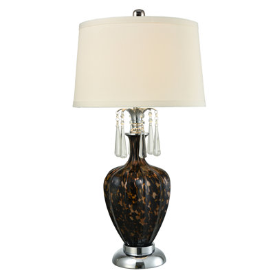 Lampe de table Wilking en verre soufflé à la main et en cristal