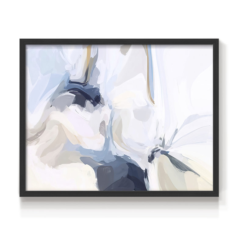 Fresh Air I -Framed Print - Restickable, 22" H x 28" W, Black