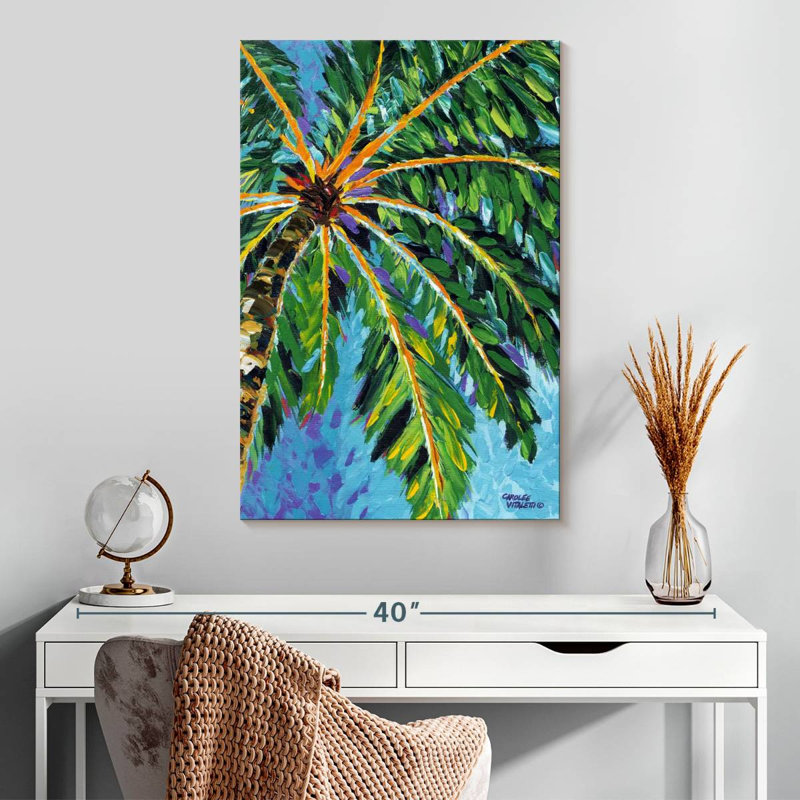 Harnek View Under The Palms I, H 30 po x l 20 po