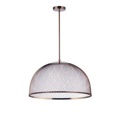 1 - Light LED Dome Pendant