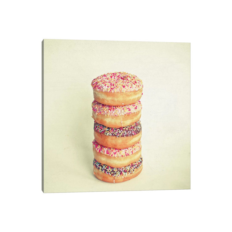 Stack Of Donuts by Cassia Beck - Wrapped Canvas Print, 45.72 cm H x 45.72 cm W