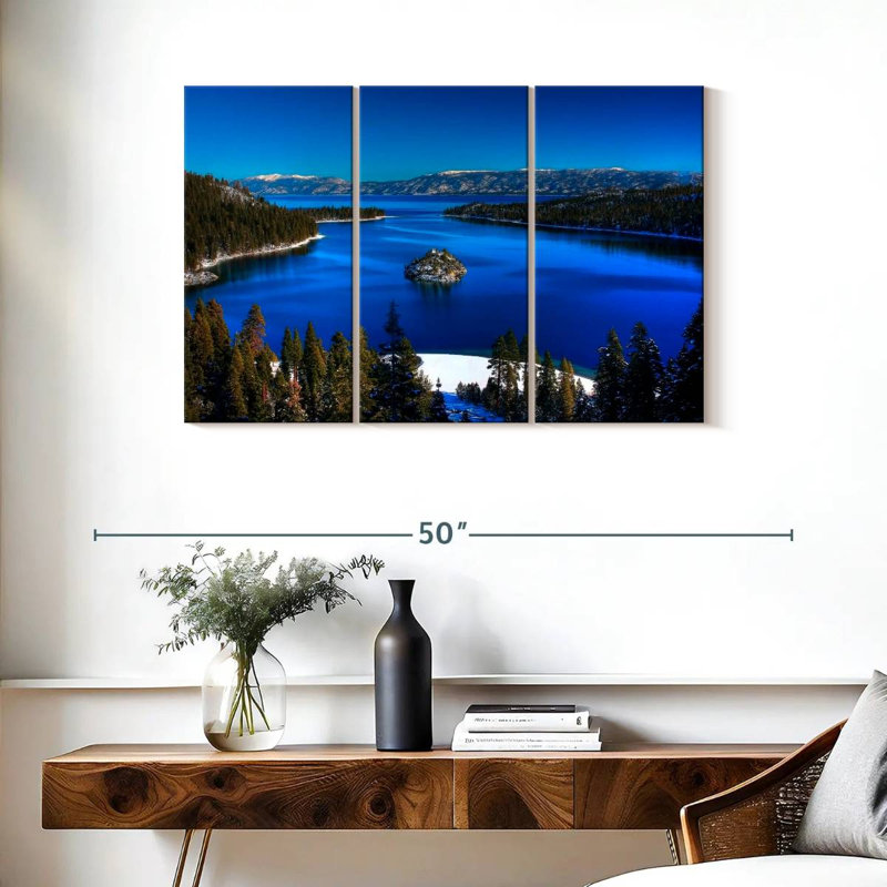 Emerald Bay d'Alvord Lake Tahoe, H 24 po x l 38 po