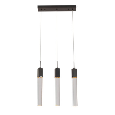 Lustre en cristal 3 lumières Korman