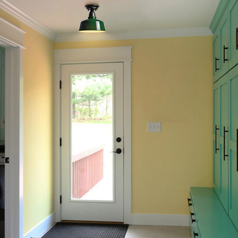 Plafonnier de couloir intérieur / extérieur, Vert