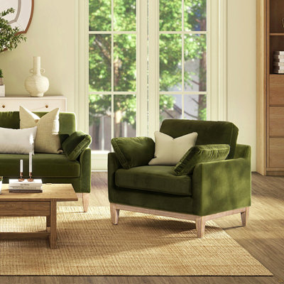 Fauteuil de ferme 36 po, vert olive