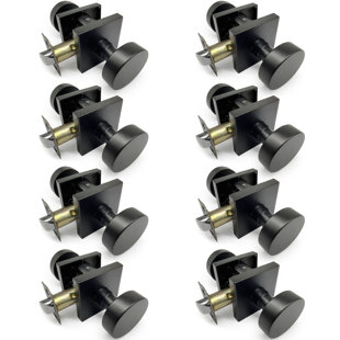 Passage (Hall & Closet) Round Knob (Set of 8)