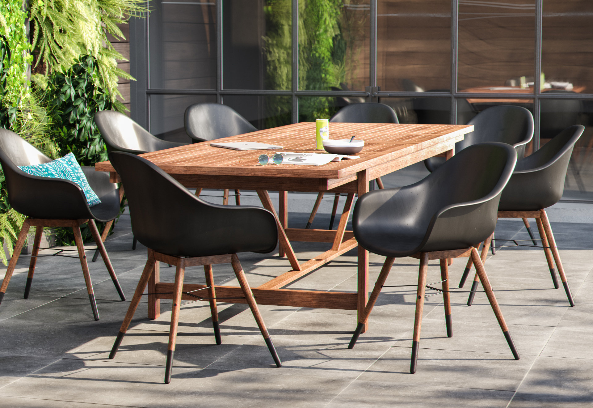 Lark Manor Alyisa Rectangular Dining Set