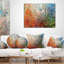 Tableau abstrait teinté - oreiller imprimé abstrait-29842517-29842521