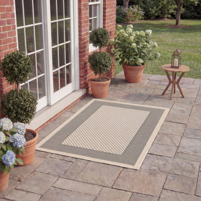 Tapis d'intérieur / extérieur de couleur unie Herefordshire Performance