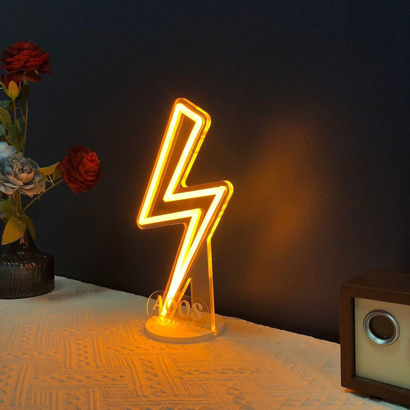 Enseigne lumineuse néon Thunder 12 "