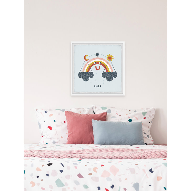 Libra - Single Picture Frame Print, 30cm H x 30cm W