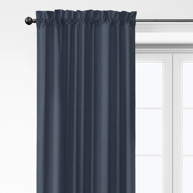 Ensemble de 2 rideaux en coton Shay, L 50 po x L 156 po