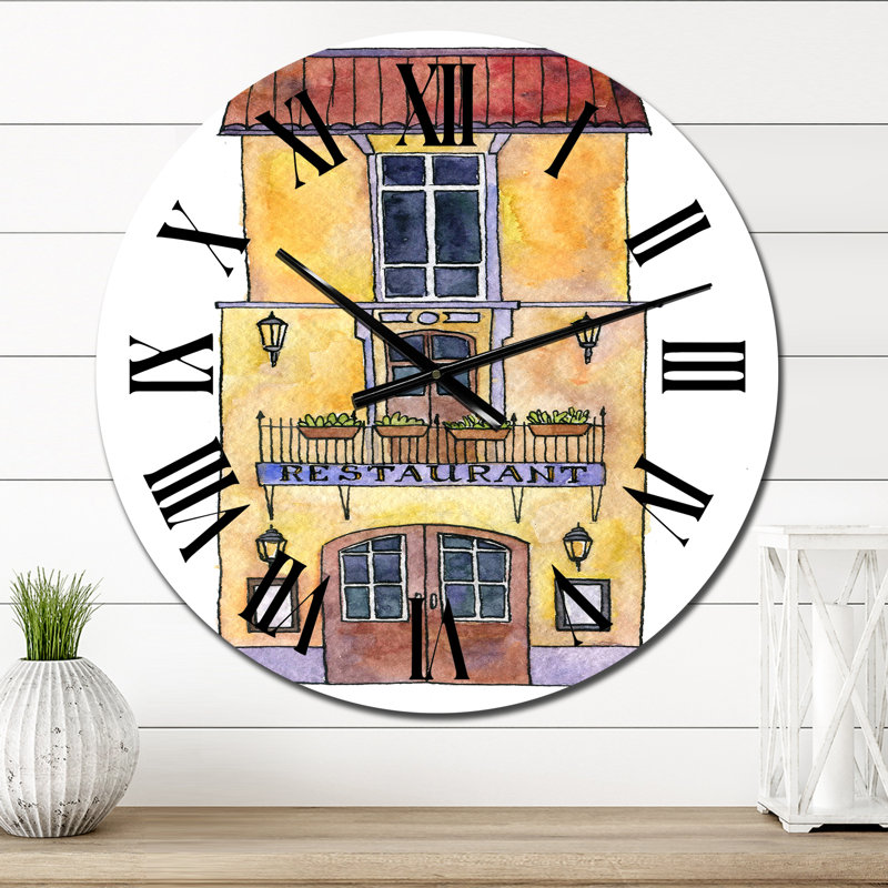 Horloge murale très grande, Moyen