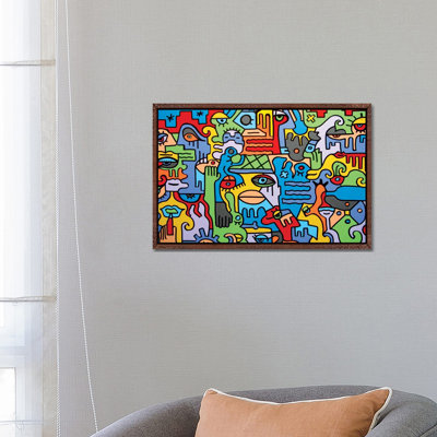 The City by Billy The Artist - Print on Canvas