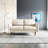 Anacapa 58" Velvet Round Arm Sofa Loveseat-813055284