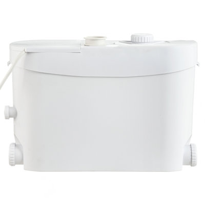 Pompe Macerator, 700 W, débit de 9600 L / H, tête 32,8 pi / 10 m, pompe de puisard Macerator avec 3 entrées d'eau pour la toilette, le sous-sol, la cuisine, l'évier, la douche, la baignoire, la machine d'évacuation des eaux usées