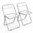 Alcorn Stackable Acrylic Folding Chair Set-1148922803