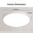 6-pack 12-inch Led Flush Mount Ceiling Light – 2880lm 5 Cct Dimmable Panel Light With Ip44 Waterproof For Bathroom Shower, Low Profile Round Design