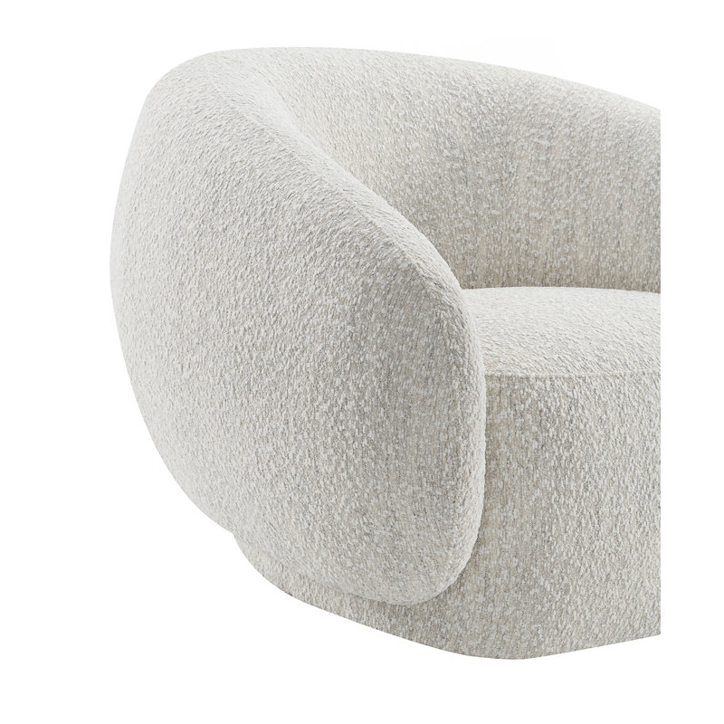 Chaise pivotante à 360 degrés, Beige