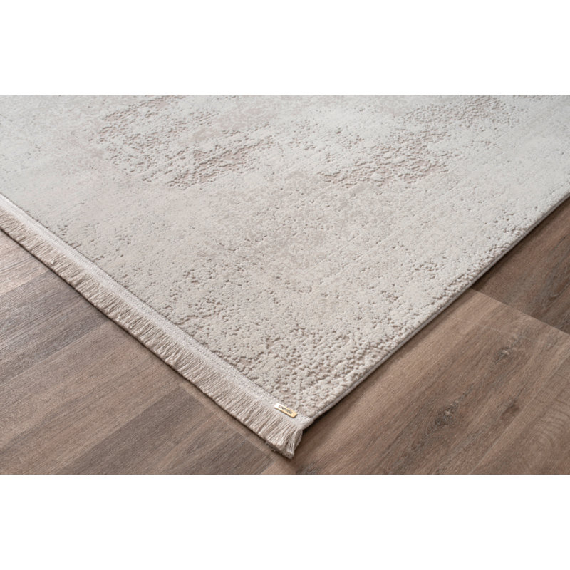 Tapis rectangulaire en coton Teresia, Rectangle 3 pi 4 po x 6 pi 3 po